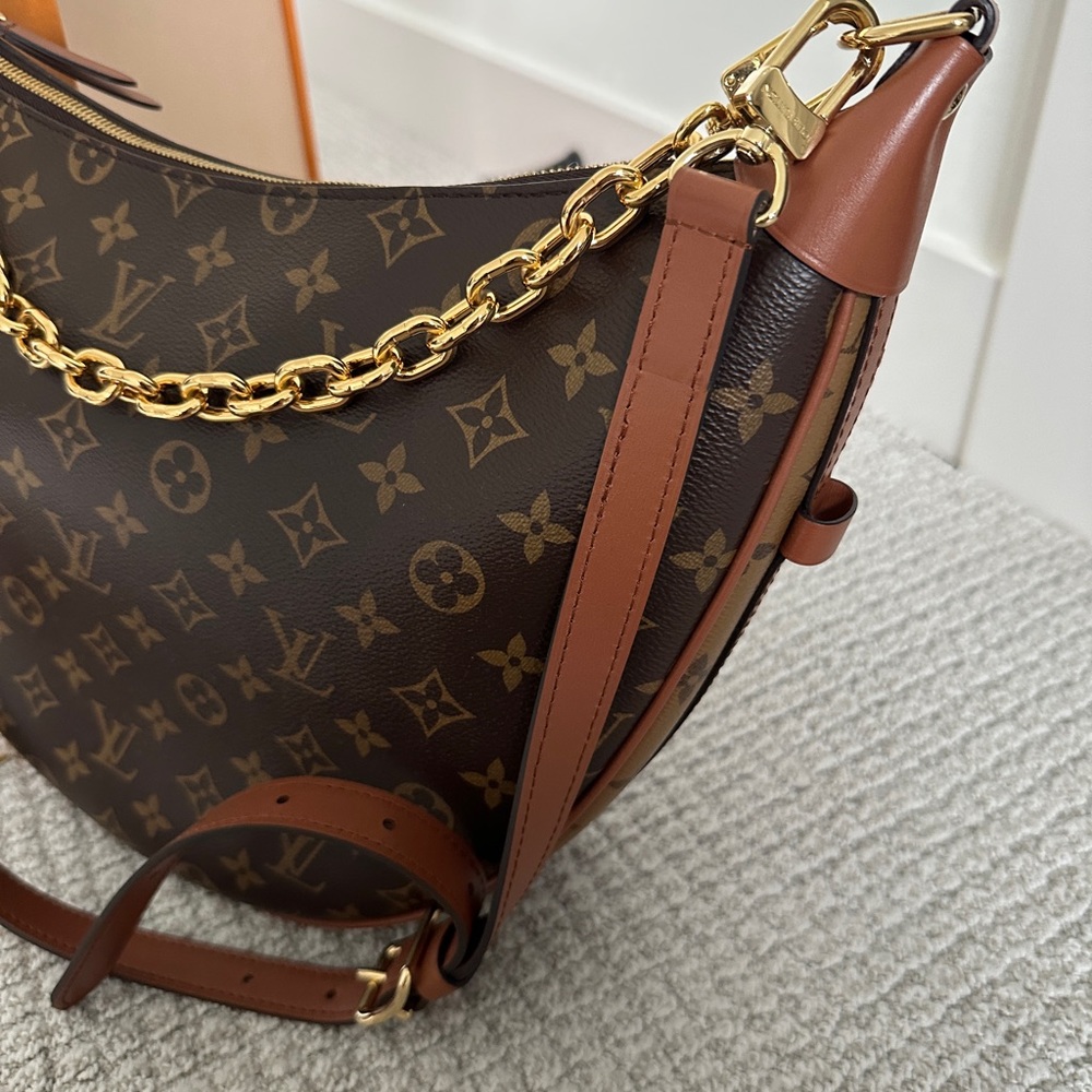 100% Authentic Louis Vuitton Loop Hobo Mm - Like … - image 6